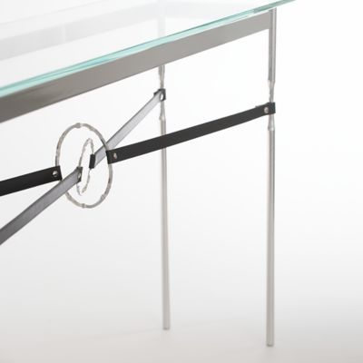 Equus Glass Top Console Table