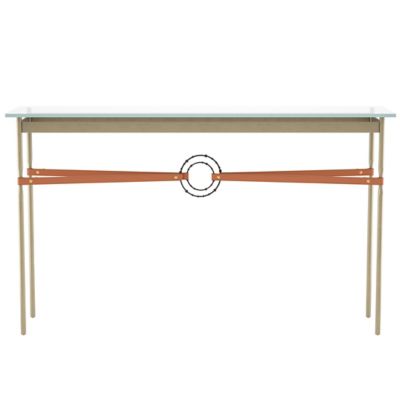Equus Glass Top Console Table