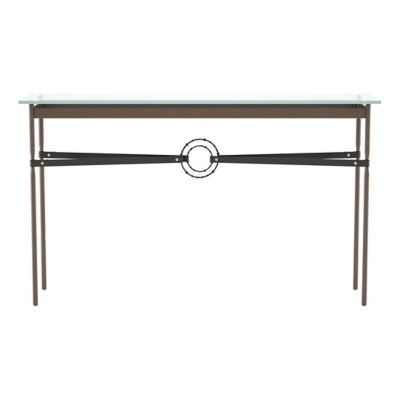 Equus Glass Top Console Table