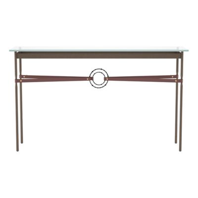 Equus Glass Top Console Table