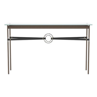 Equus Glass Top Console Table