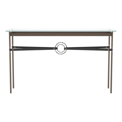Equus Glass Top Console Table