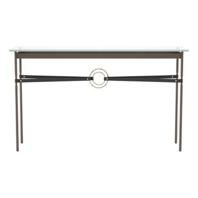 Equus Glass Top Console Table