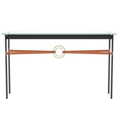 Equus Glass Top Console Table