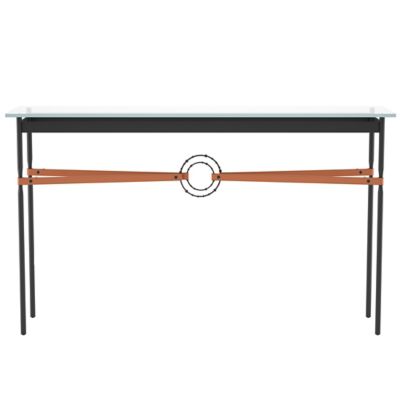 Equus Glass Top Console Table