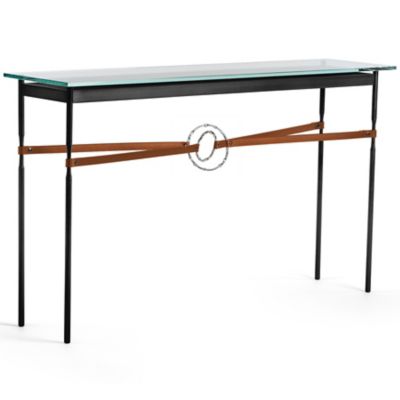Equus Glass Top Console Table