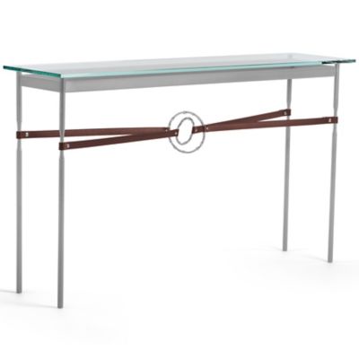 Equus Glass Top Console Table