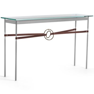 Equus Glass Top Console Table