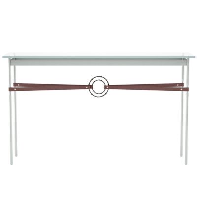 Equus Glass Top Console Table