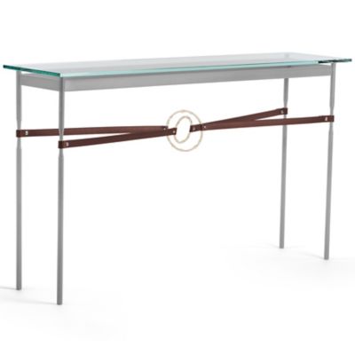 Equus Glass Top Console Table