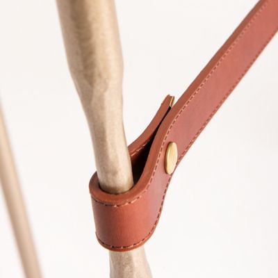 Equus Glass Top Side Table