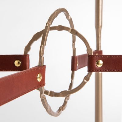 Equus Glass Top Side Table