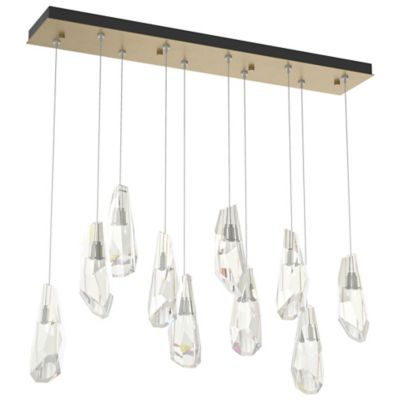 Luma 10-Light Crystal Rectangular Multi-Light Pendant