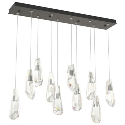 Luma 10-Light Crystal Rectangular Multi-Light Pendant