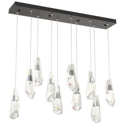 Luma 10-Light Crystal Rectangular Multi-Light Pendant