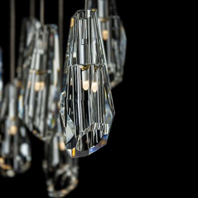 Luma 10-Light Crystal Rectangular Multi-Light Pendant