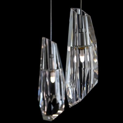 Luma 10-Light Crystal Rectangular Multi-Light Pendant