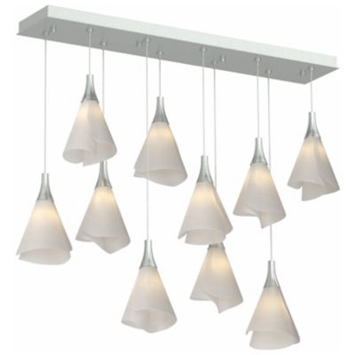 Mobius 10-Light Rectangular Multi-Light Pendant