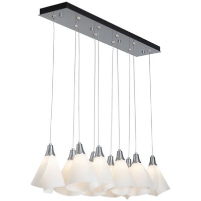 Mobius 10-Light Rectangular Multi-Light Pendant