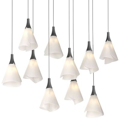 Mobius 10-Light Rectangular Multi-Light Pendant