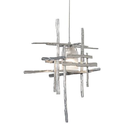 Tura Frosted Glass Pendant