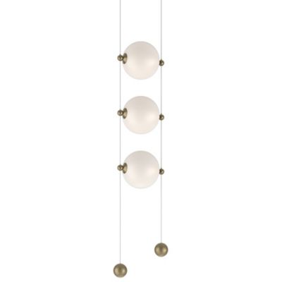 Abacus 3-Light LED Multi-Light Pendant