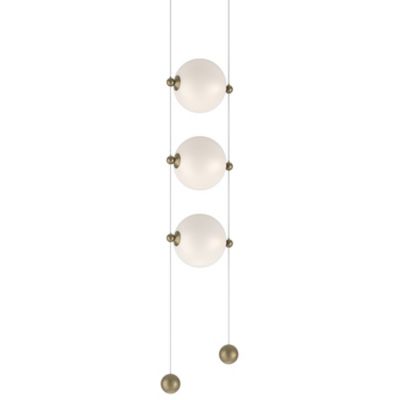 Abacus 3-Light LED Multi-Light Pendant