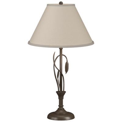 Forged Leaves and Vase Table Lamp