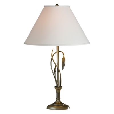 Forged Leaves and Vase Table Lamp