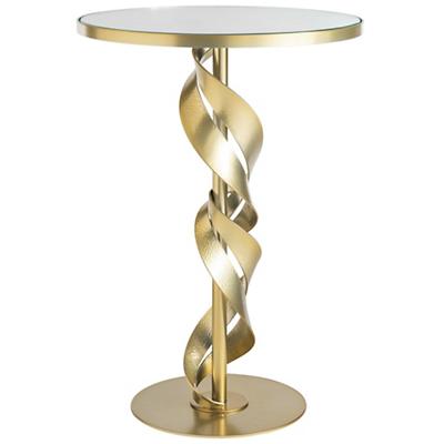 Folio Glass Top Accent Table