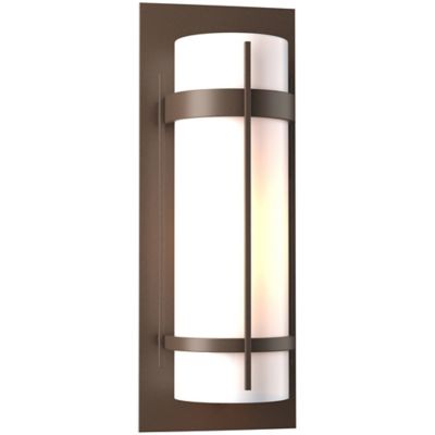 Banded Coastal Outdoor Wall Sconce