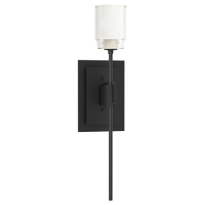 Echo Wall Sconce by Hubbardton Forge (Black)-OPEN BOX