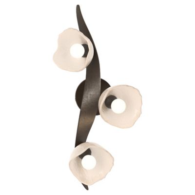 Mika 3-Light Large Wall Sconce/Semi-Flushmount