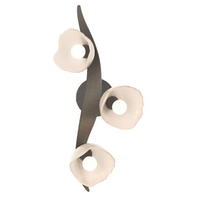 Mika 3-Light Large Wall Sconce/Semi-Flushmount