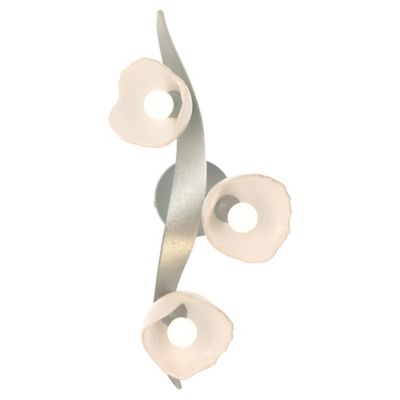 Mika 3-Light Large Wall Sconce/Semi-Flushmount
