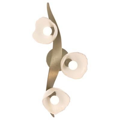 Mika 3-Light Large Wall Sconce/Semi-Flushmount