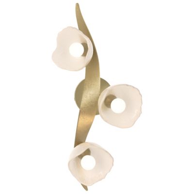 Mika 3-Light Large Wall Sconce/Semi-Flushmount