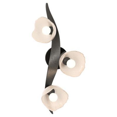 Mika 3-Light Large Wall Sconce/Semi-Flushmount