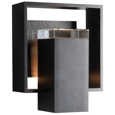 Shadow Box w/ Slate Outdoor Wall Sconce