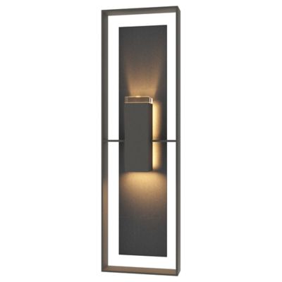 Shadow Box with Slate Outdoor Wall Sconce