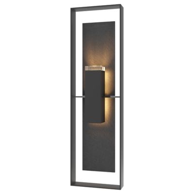 Shadow Box with Slate Outdoor Wall Sconce