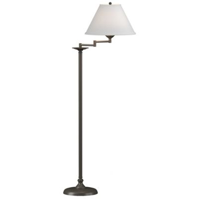 Simple Lines Swing Arm Floor Lamp