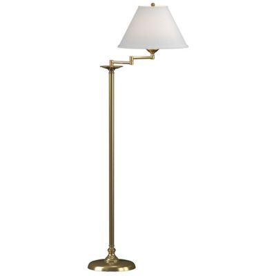 Simple Lines Swing Arm Floor Lamp