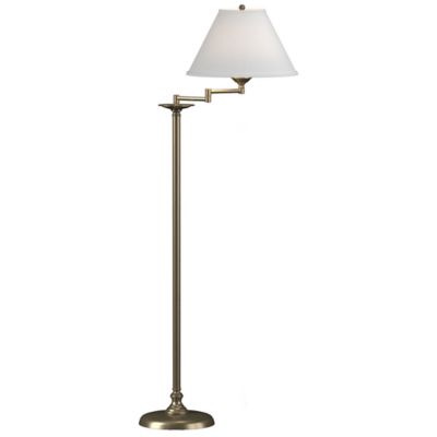 Simple Lines Swing Arm Floor Lamp