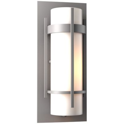 Banded Wall Sconce (Coastal Burnished Steel|Small)-OPEN BOX