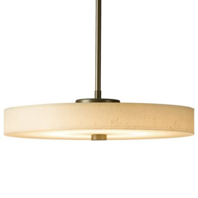 Disq Drum Pendant (Spun Frost|Dark Smoke|Small|Std)-OPEN BOX