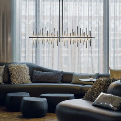 Cityscape Large LED Linear Suspension