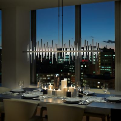 Cityscape Large LED Linear Suspension
