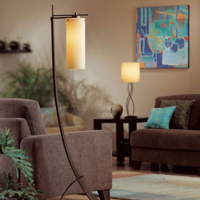 Stasis Floor Lamp with Glass