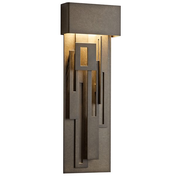 Collage Coastal Tall Outdoor LED Wall Sconce
